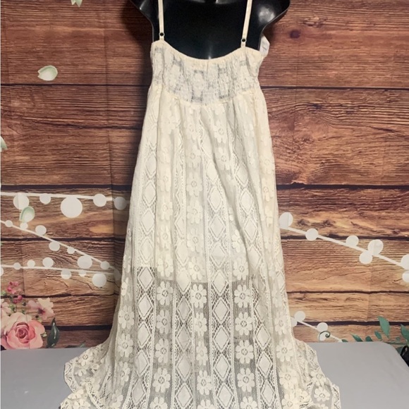 Lace boho maxi dress Amellia - Picture 4 of 4